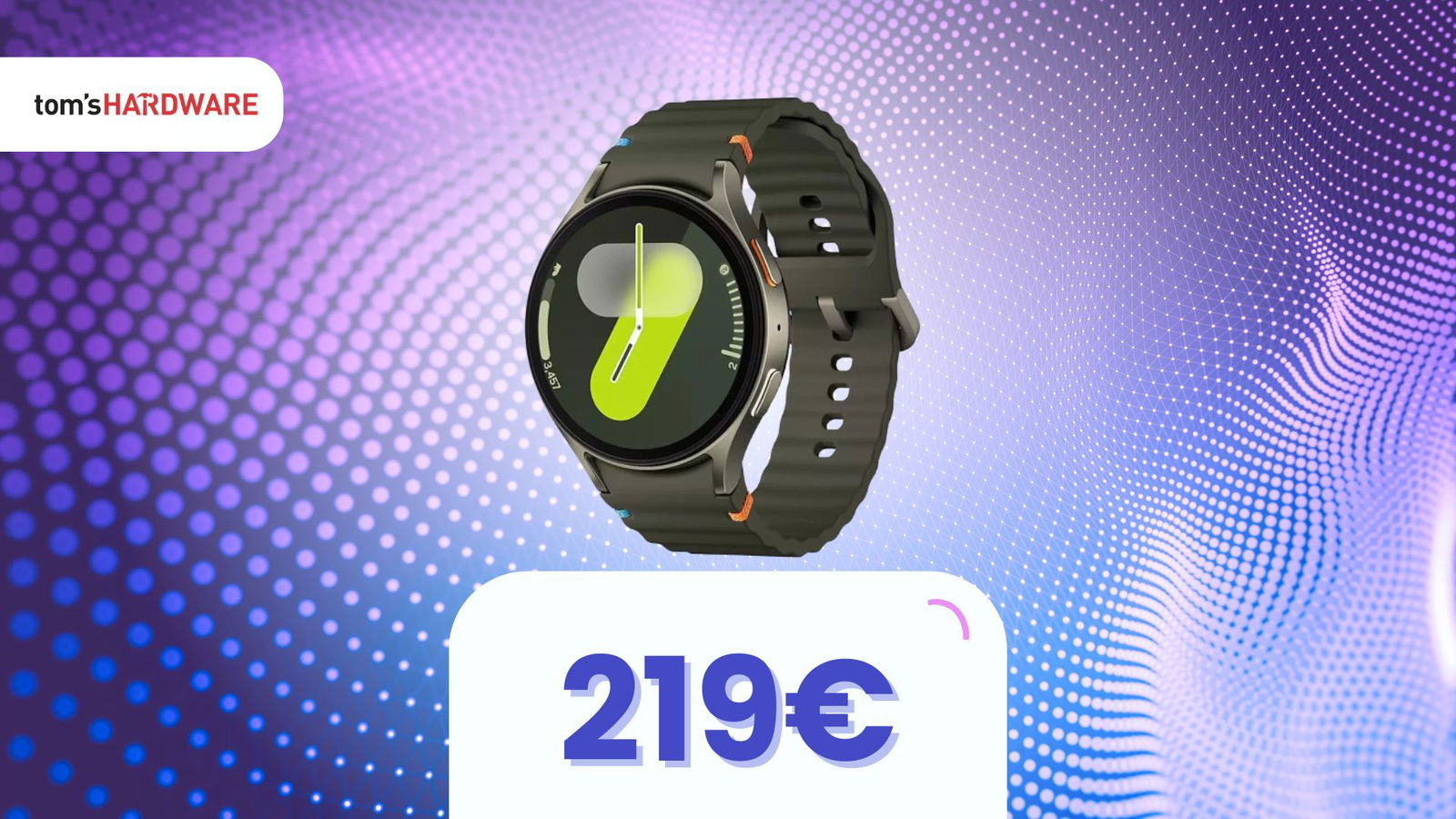 Immagine di Oggi è il giorno giusto per il risparmio: Galaxy Watch 7 sotto i 220€