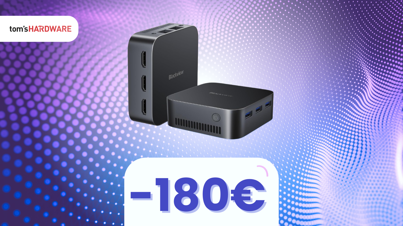 Immagine di DOPPIO SCONTO su questo potente miniPC, perfetto per l'ufficio!