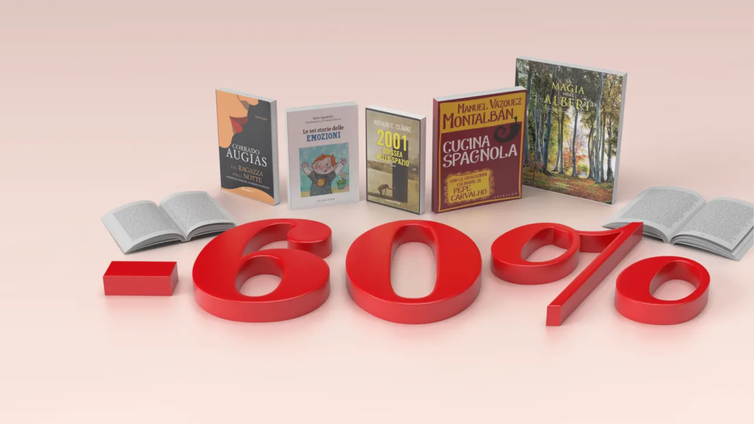 Immagine di Outlet Feltrinelli: tantissimi libri con sconti fino al 60%!