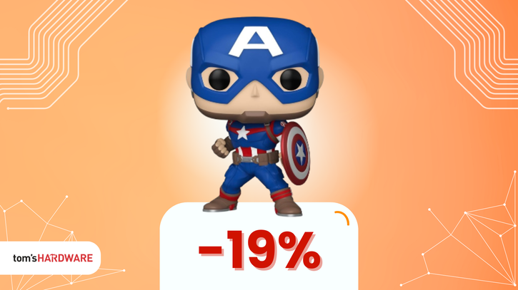 Immagine di Funko Pop di Captain America a soli 13€: imperdibile per i fan Marvel!