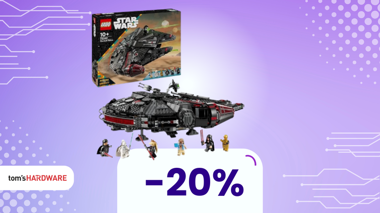 Immagine di Dark Falcon LEGO a soli 144€: sì, è la versione oscura del Millennium!