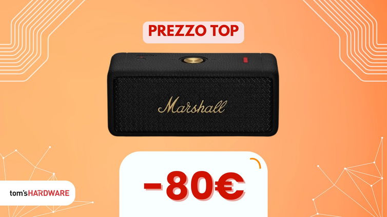 Immagine di Se il suono passa dal brand, con questa cassa Marshall scontata sotto i 100€ fai centro