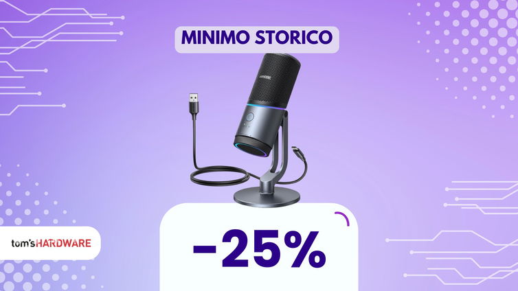 Immagine di Sconto doppio: oggi questo microfono ha il 25% + un ulteriore 25% con coupon