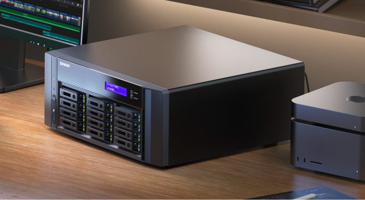 Immagine di QNAP lancia TS-h1277AFX: NAS all-flash per creativi