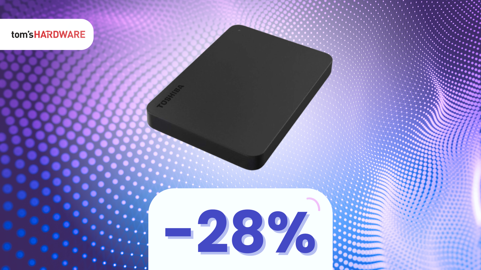 Immagine di Ecco l'hard disk esterno compatto e veloce che stavi cercando, ora in SUPER SCONTO!