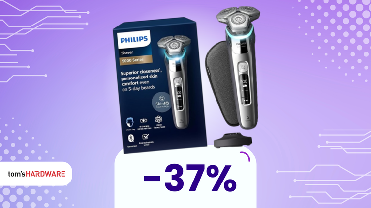 Immagine di Philips Shaver S9000 a 220€: il rasoio perfetto per la festa del papà!