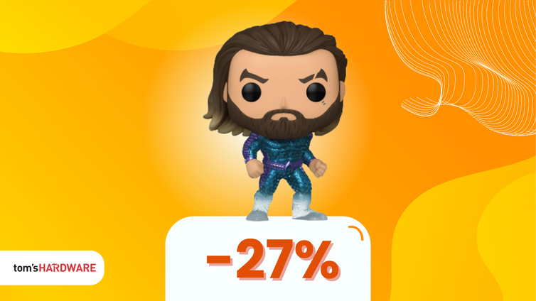 Immagine di Funko Pop di Aquaman: splendido Jason Momoa a soli 12€!