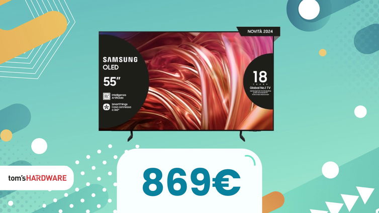 Immagine di Solo 869€ per la TV OLED Samsung nella taglia più venduta