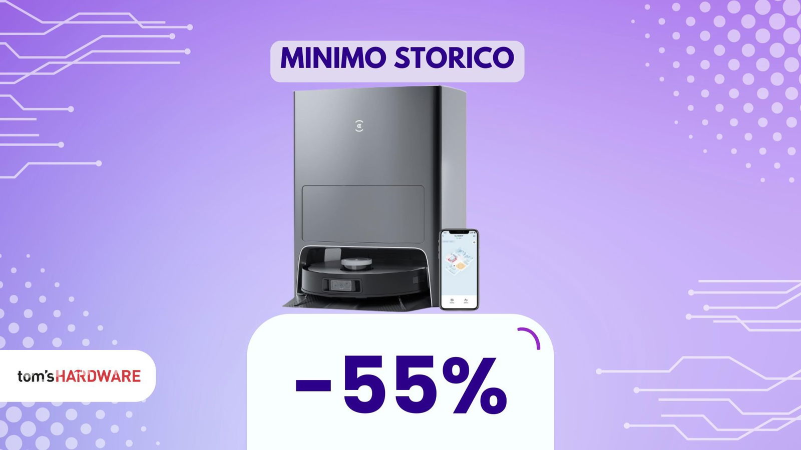 Immagine di Con il 55% di sconto, questo robot aspirapolvere merita ancora spazio in casa tua