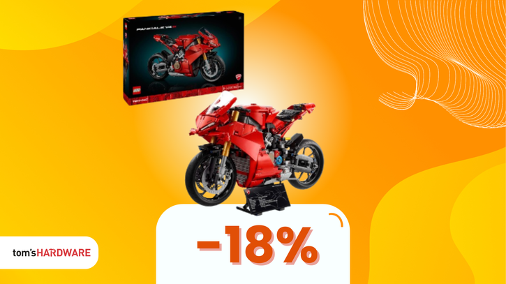 Immagine di Un regalo per la festa del papà? La Ducati Panigale V4 S LEGO!