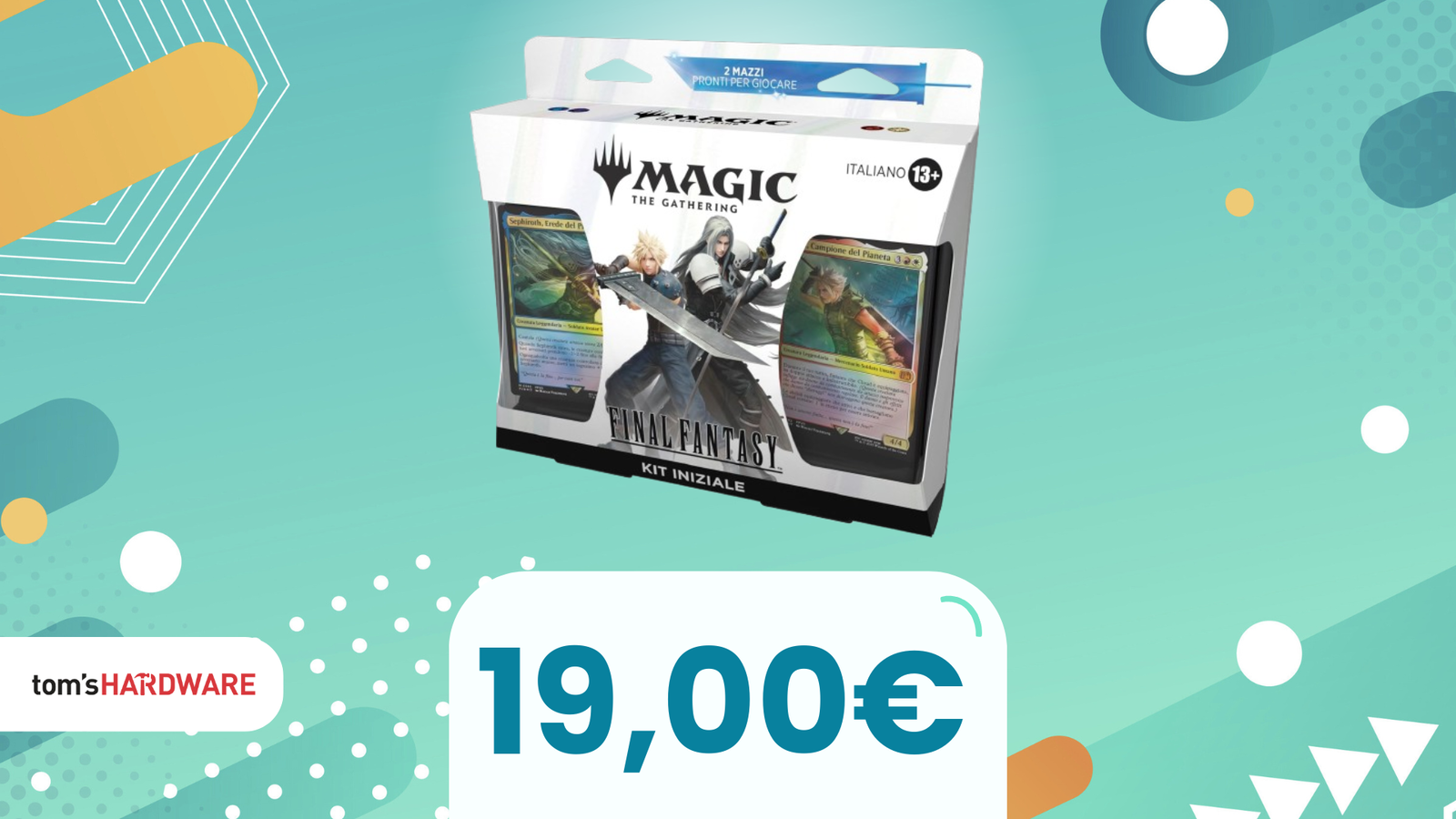 Immagine di Lo starter kit di Magic: The Gathering x Final Fantasy torna disponibile: non lasciartelo sfuggire!