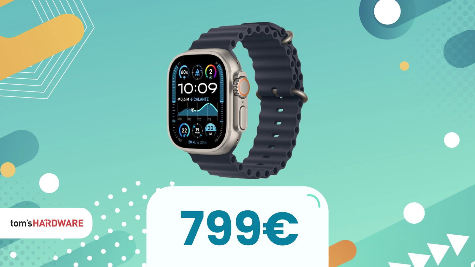 Immagine di Lo smartwatch con pochi rivali? Apple Watch Ultra 2 oggi a meno di 800€ su Amazon