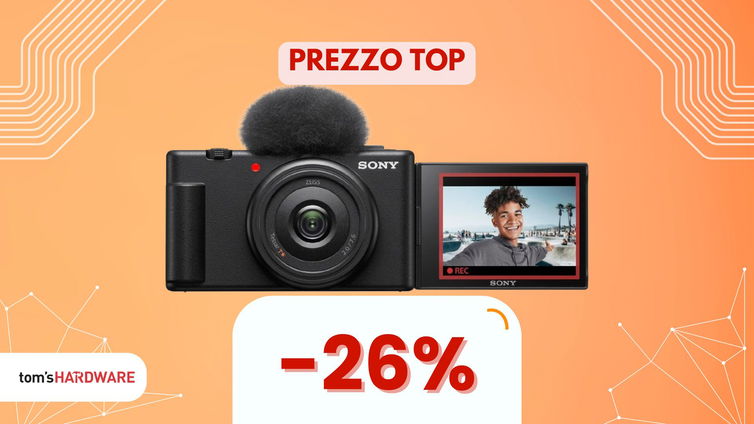 Immagine di Sony ZV-1F: la fotocamera che mette gli smartphone al loro posto, oggi a 483€