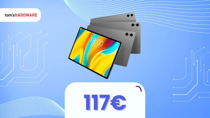 Immagine di A soli 117€, questo tablet con cornici da 8mm ti farà sentire come se avessi un top di gamma