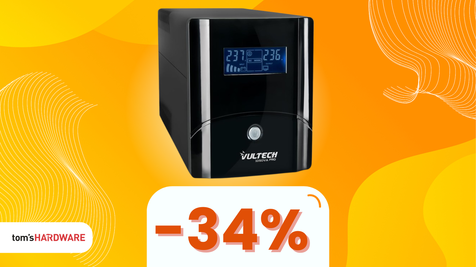 Immagine di Non lasciare che un blackout rovini il tuo lavoro: acquista questo UPS in SCONTO!