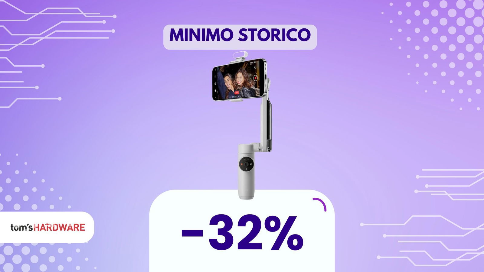 Immagine di Video tremolanti dal tuo smartphone? Scopri il gimbal perfetto a prezzo imbattibile