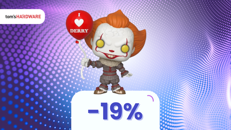 Immagine di Funko Pop di Pennywise a soli 13€: ha anche il palloncino!