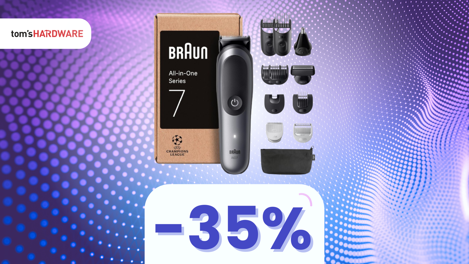 Immagine di Braun All-In-One Series 7 in OFFERTA: il rasoio 12 in 1 che rivoluzionerà la tua routine di grooming!