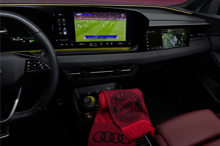 Immagine di Guardare le partite in auto? Con Audi ora si può