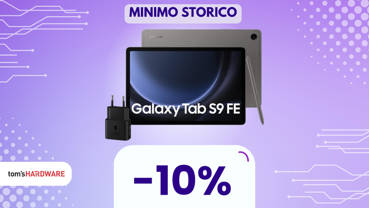 Immagine di Samsung Galaxy Tab S9 FE: il tablet che combina potenza e portabilità, ora in PROMOZIONE!