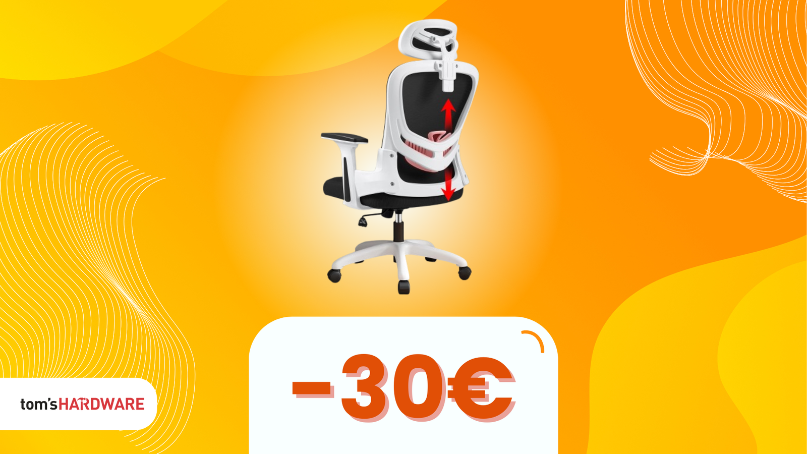 Immagine di Trasforma la tua postazione con questa sedia ergonomica, oggi in SCONTO!