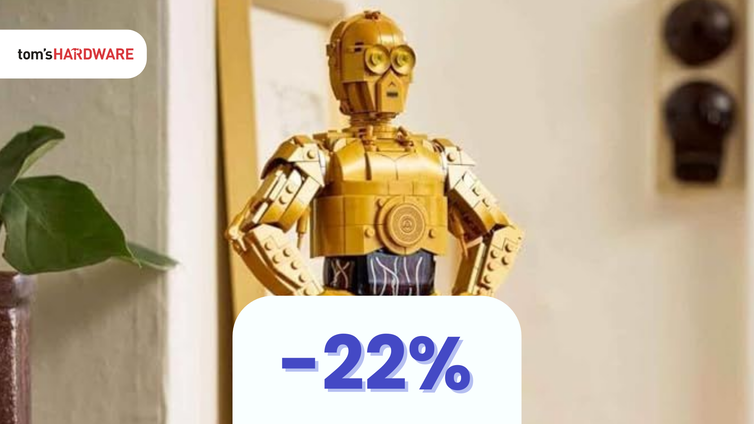 Immagine di Se amate Star Wars non potete perdervi il C-3PO LEGO!