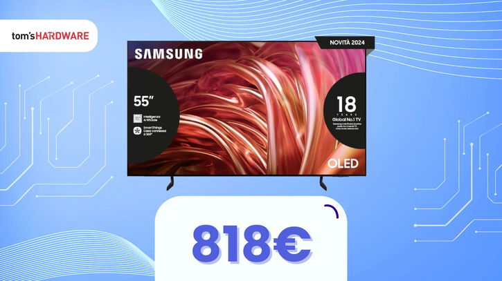 Immagine di Amazon ti fa dimenticare la paura del burn-in con la TV Samsung OLED a soli 818€