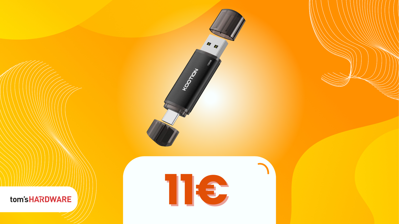 Immagine di Questa chiavetta USB ha il DOPPIO attacco ed è disponibile a SOLI 11€!