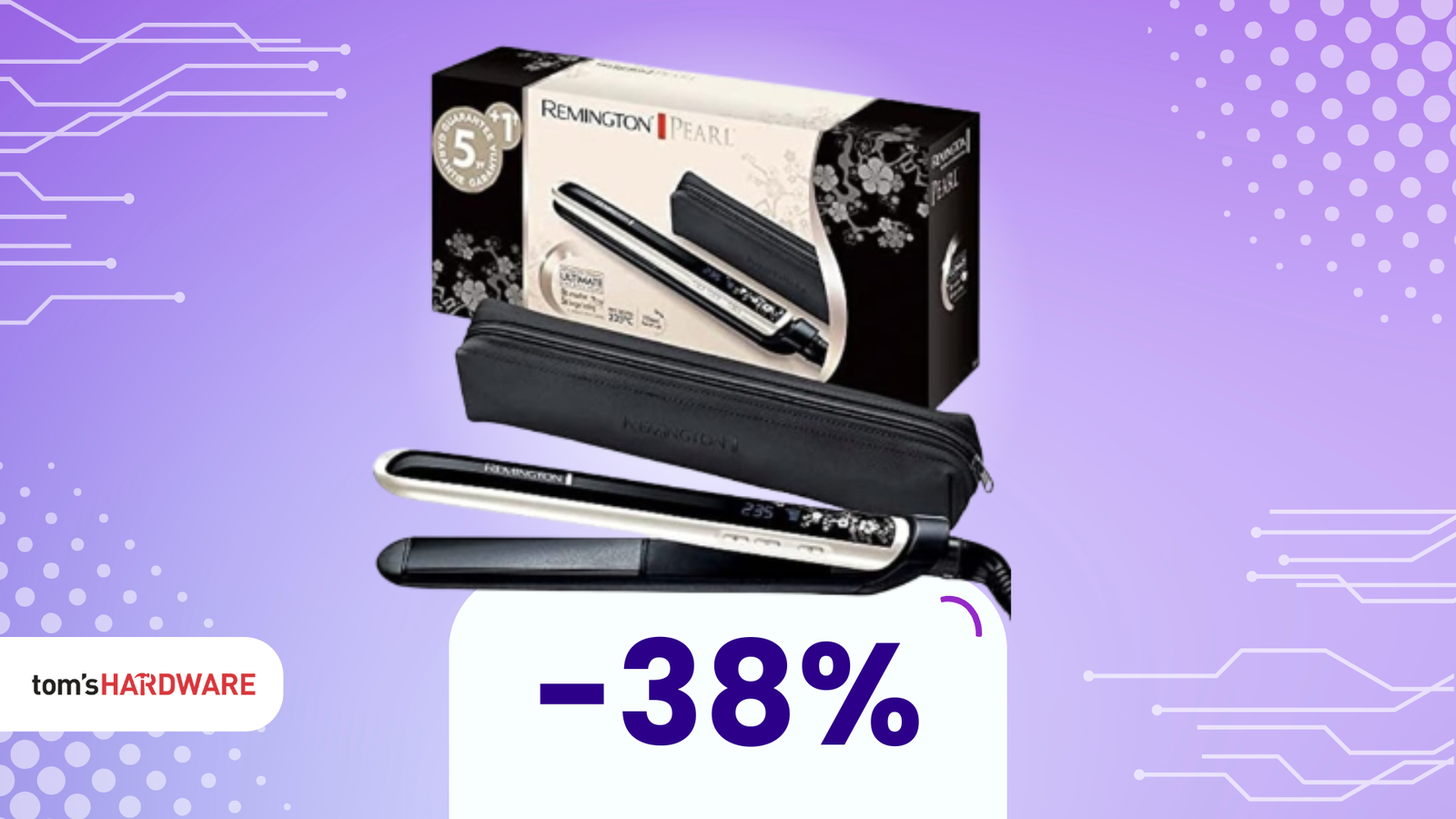 Immagine di Capelli belli e brillanti con la piastra Remington a soli 25€!