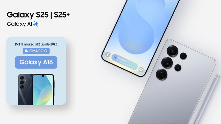 Immagine di Se hai atteso per il Galaxy S25, hai vinto! Oggi le offerte si sommano