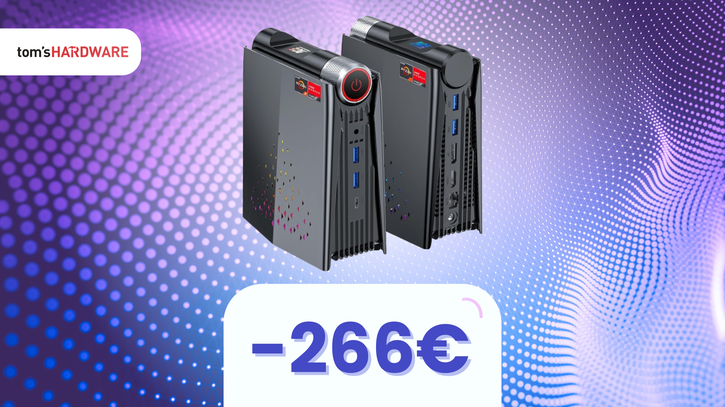 Immagine di Massime prestazioni in minimo spazio con questo mini PC gaming, oggi con DOPPIO SCONTO!