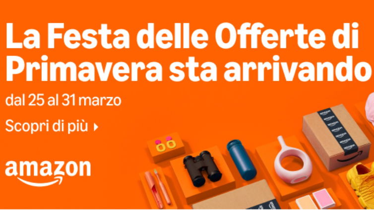 Immagine di Ritorna la Festa delle Offerte di Primavera di Amazon! Ecco le date e le promozioni attive