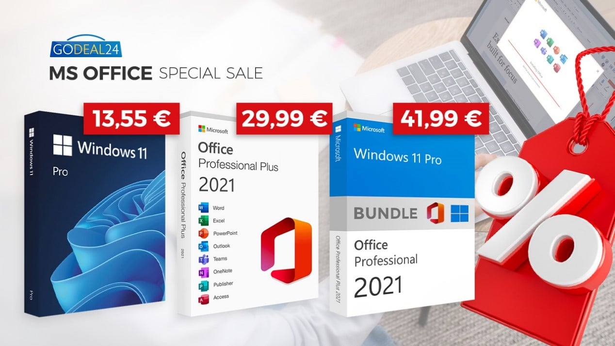 Immagine di Sconti mai visti su Microsoft Office 2021 a vita!