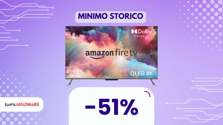 Immagine di Le anteprime di primavera di Amazon hanno spinto la sua TV QLED (-51%) tra i bestseller