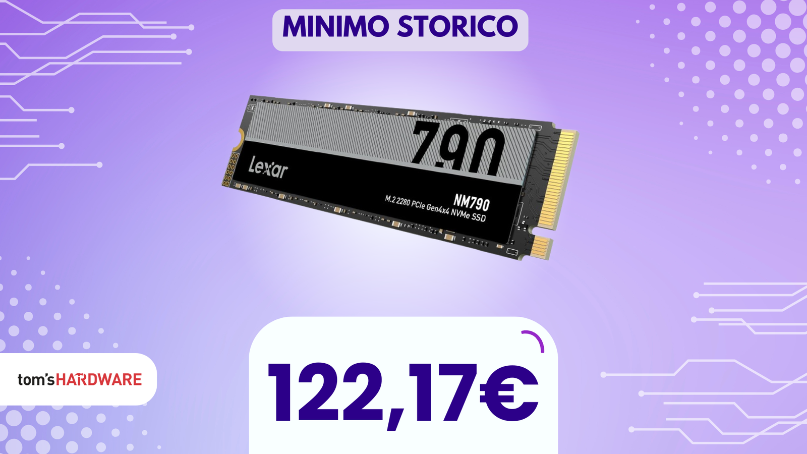 Immagine di Espandi lo spazio del tuo PC o PS5 con questo SSD Lexar: non è mai costato COSI' POCO!