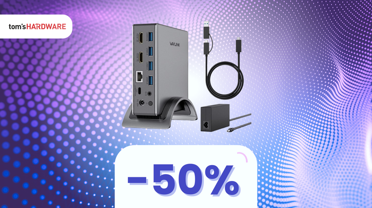 Immagine di Questa docking station è la soluzione completa per la tua scrivania, ora a META' PREZZO!