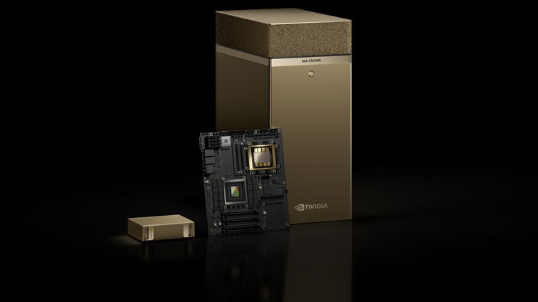 Immagine di La nuova workstation NVIDIA ha ben 784GB di memoria e una GPU Blackwell GB300