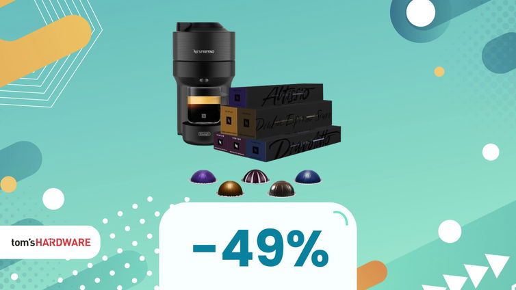 Immagine di Già a 70€ è un affare, ma con 60 capsule gratis questa Nespresso diventa irresistibile