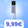 SOTTO i 10€ trovi questo power bank che ricarica anche il tuo portatile in pochi minuti!