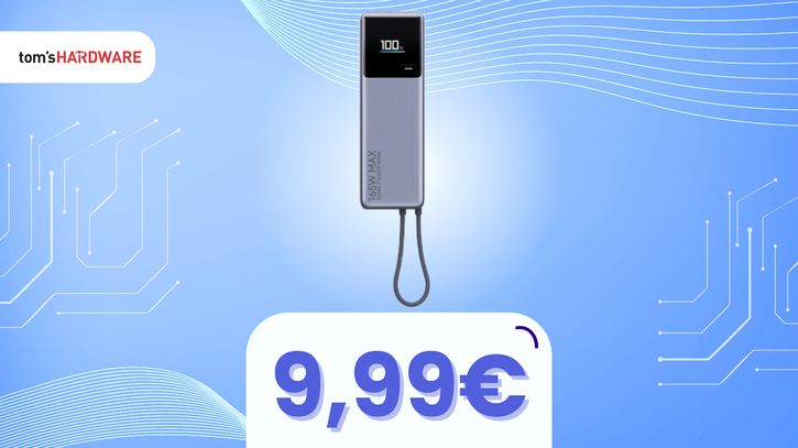 Immagine di SOTTO i 10€ trovi questo power bank che ricarica anche il tuo portatile in pochi minuti!