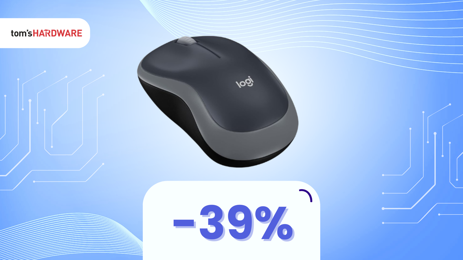 Immagine di Logitech M185 a 11€: il mouse wireless perfetto per ogni giorno!