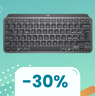 Col 30% di sconto questa tastiera Logitech MX Keys Mini è imperdibile