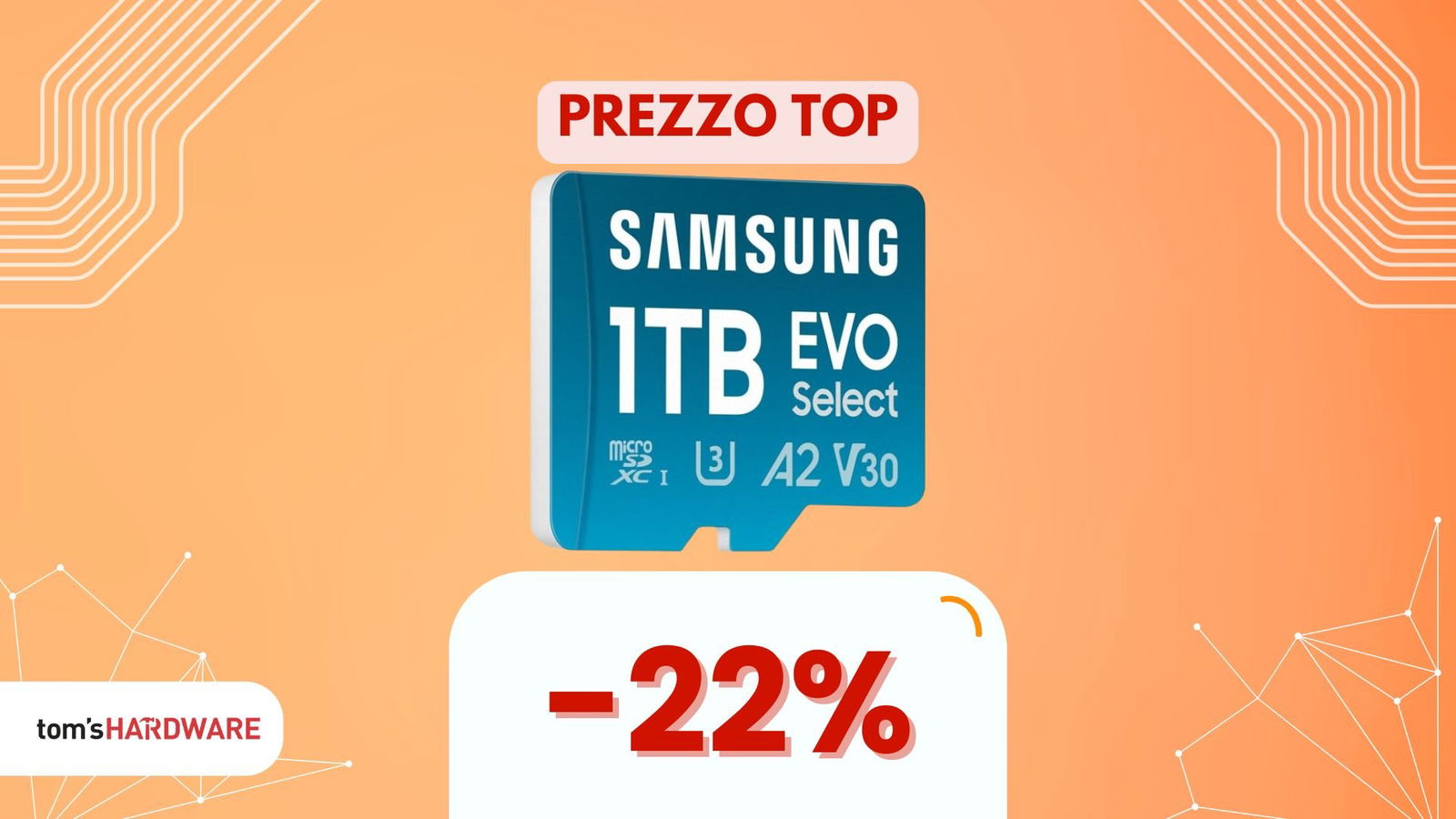 Immagine di Prezzo raro! In 230 giorni, questa micro SD Samsung è scesa sotto gli 80€ solo due volte