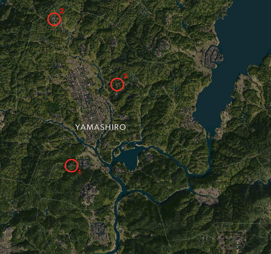 Assassin's Creed Shadows tutti i Kuji-Kiri