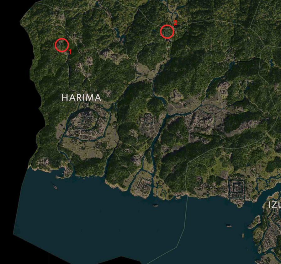 Assassin's Creed Shadows tutti i Kuji-Kiri