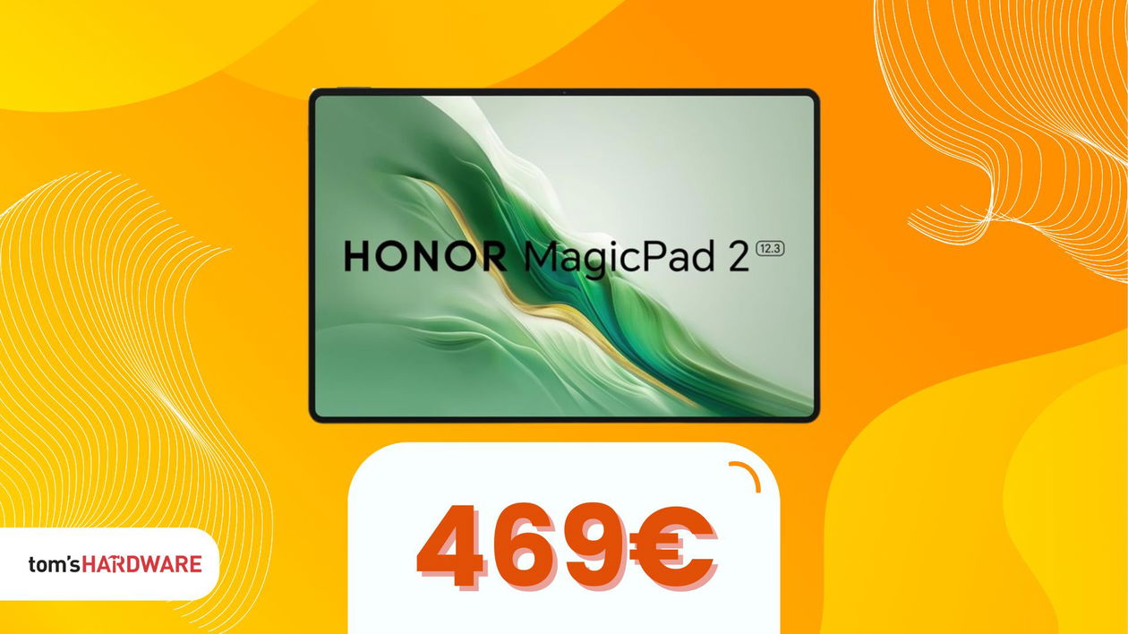 Immagine di Questo tablet Honor è potenziato dall'IA ed è scontato come mai prima d'ora
