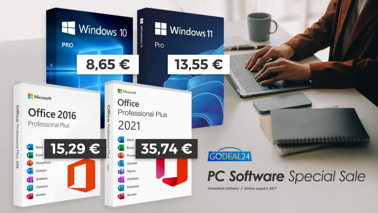 Immagine di Office a vita e Windows 11 a partire da 10€