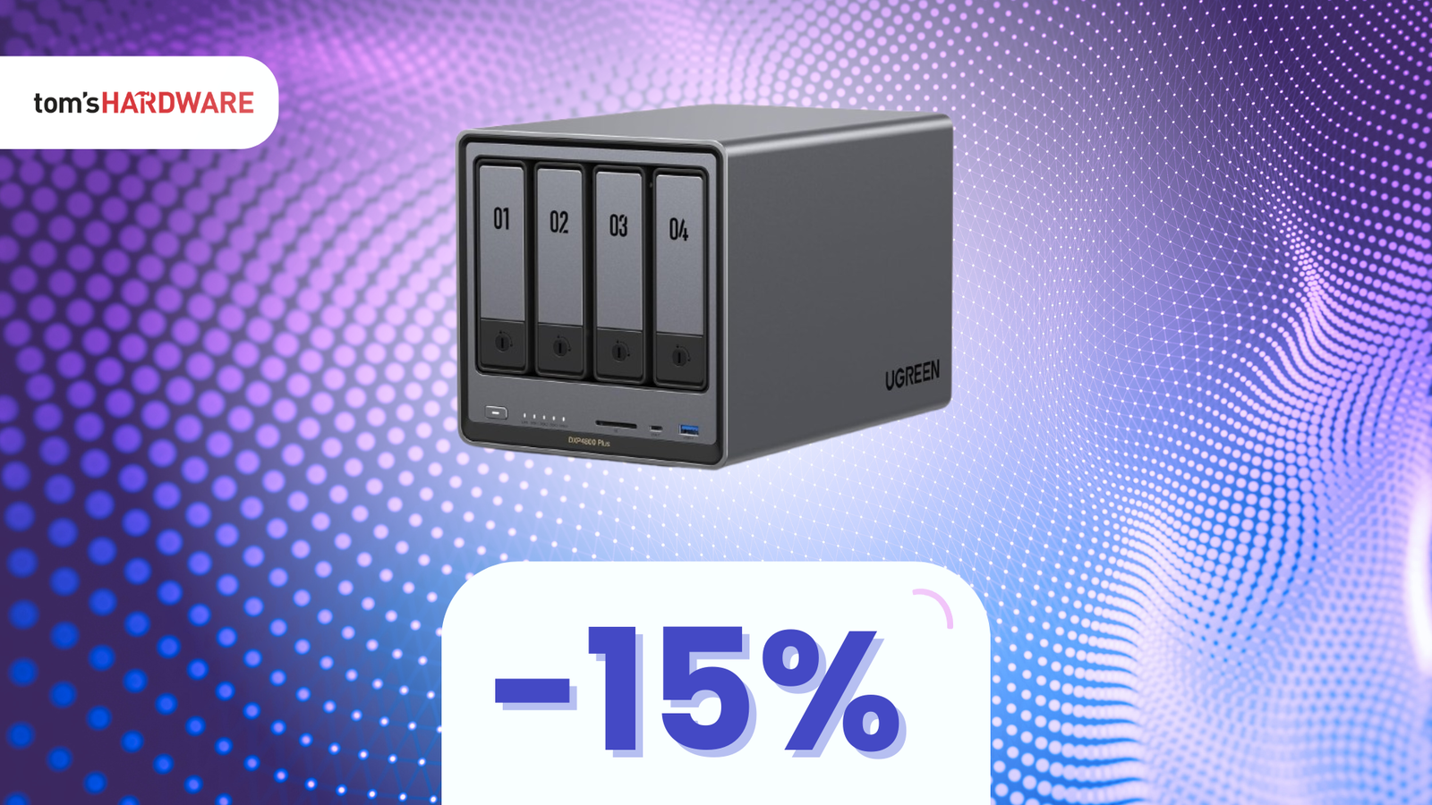 Immagine di Proteggi i tuoi file con questo efficiente NAS, oggi in SCONTO!