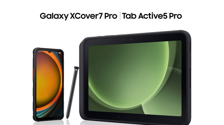 Immagine di XCover 7 Pro e Tab Active5 Pro, Samsung rinnova la linea di prodotti per gli ambienti più difficili