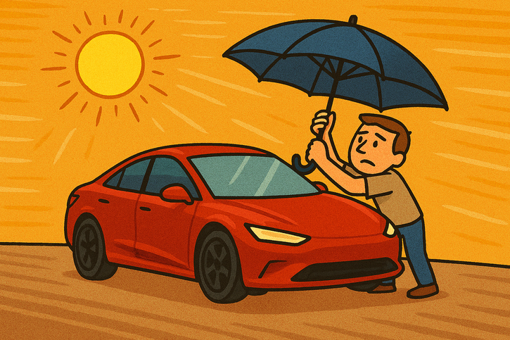 Immagine di Parasole per auto: 5 idee alternative per proteggere l'auto dal caldo